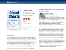 Tablet Screenshot of cloudcharts.com